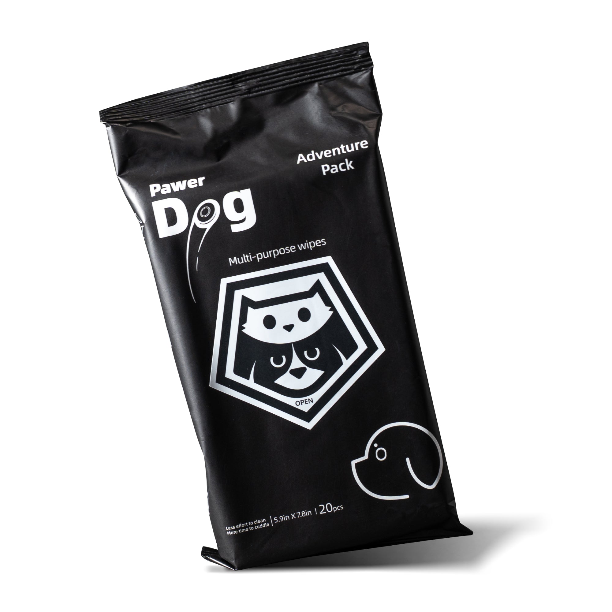 Pawer Dog Wipes Adventure Pack 20 pcs