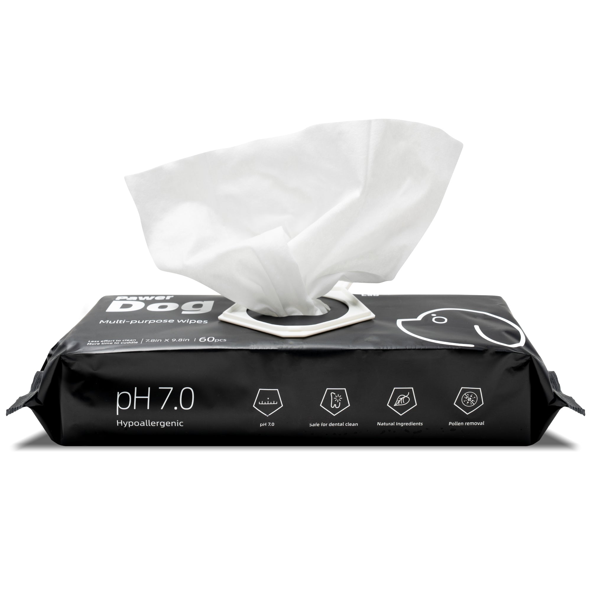 Pollen Wicking Pawer Dog Wipes