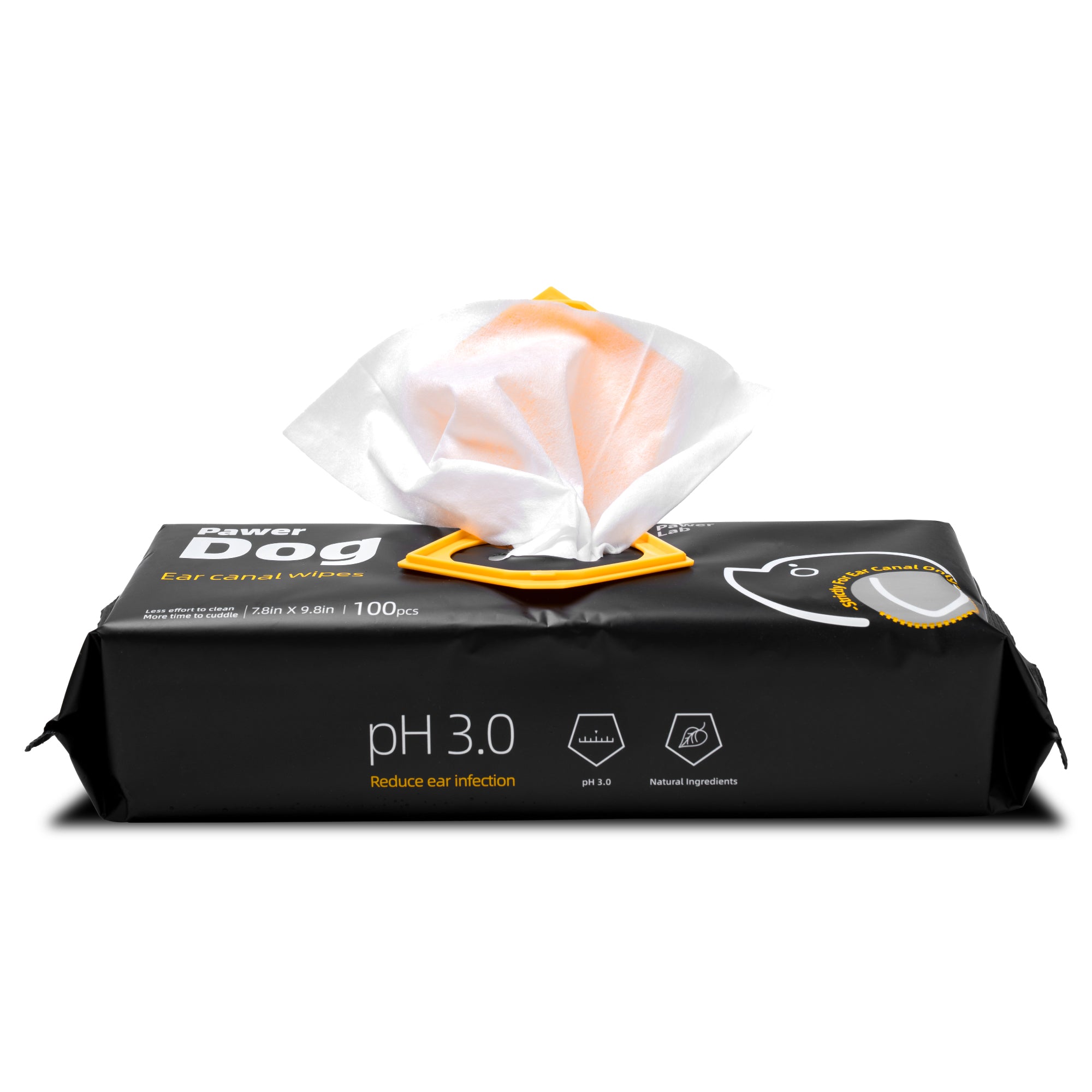 Pawer Dog Ear Canal Wipes