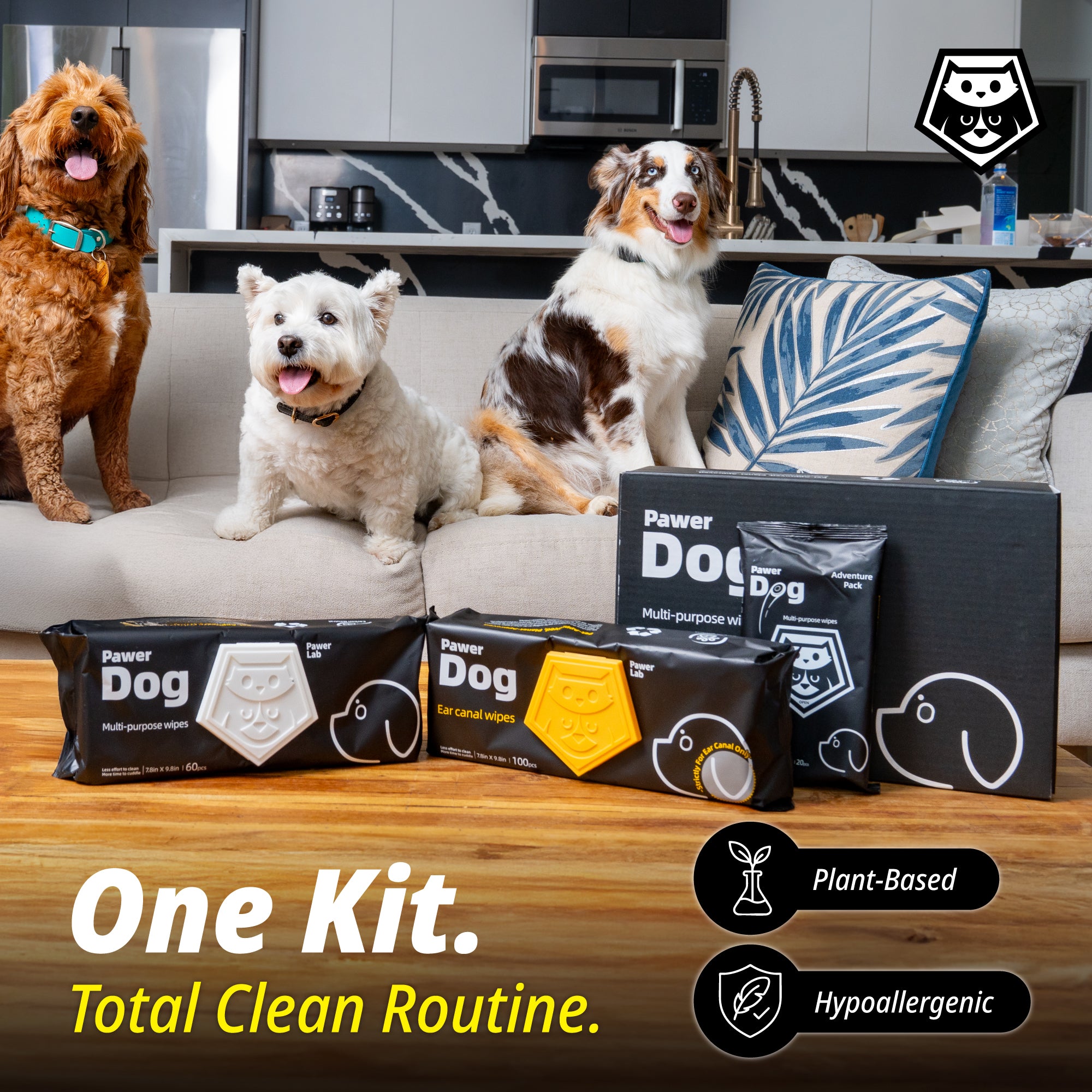 Pawer Dog Wipes Super Bundle