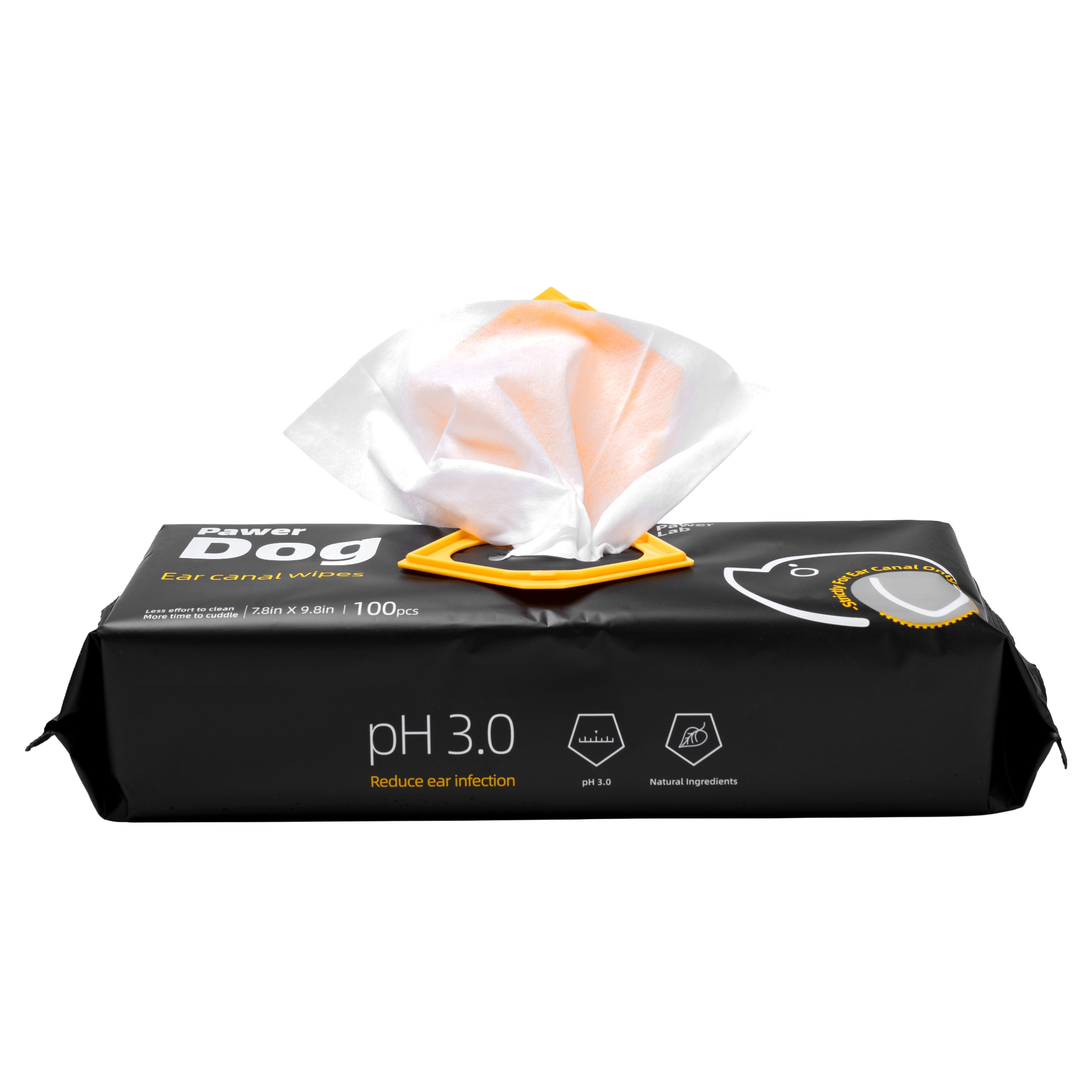 Pawer Dog Ear Canal Wipes
