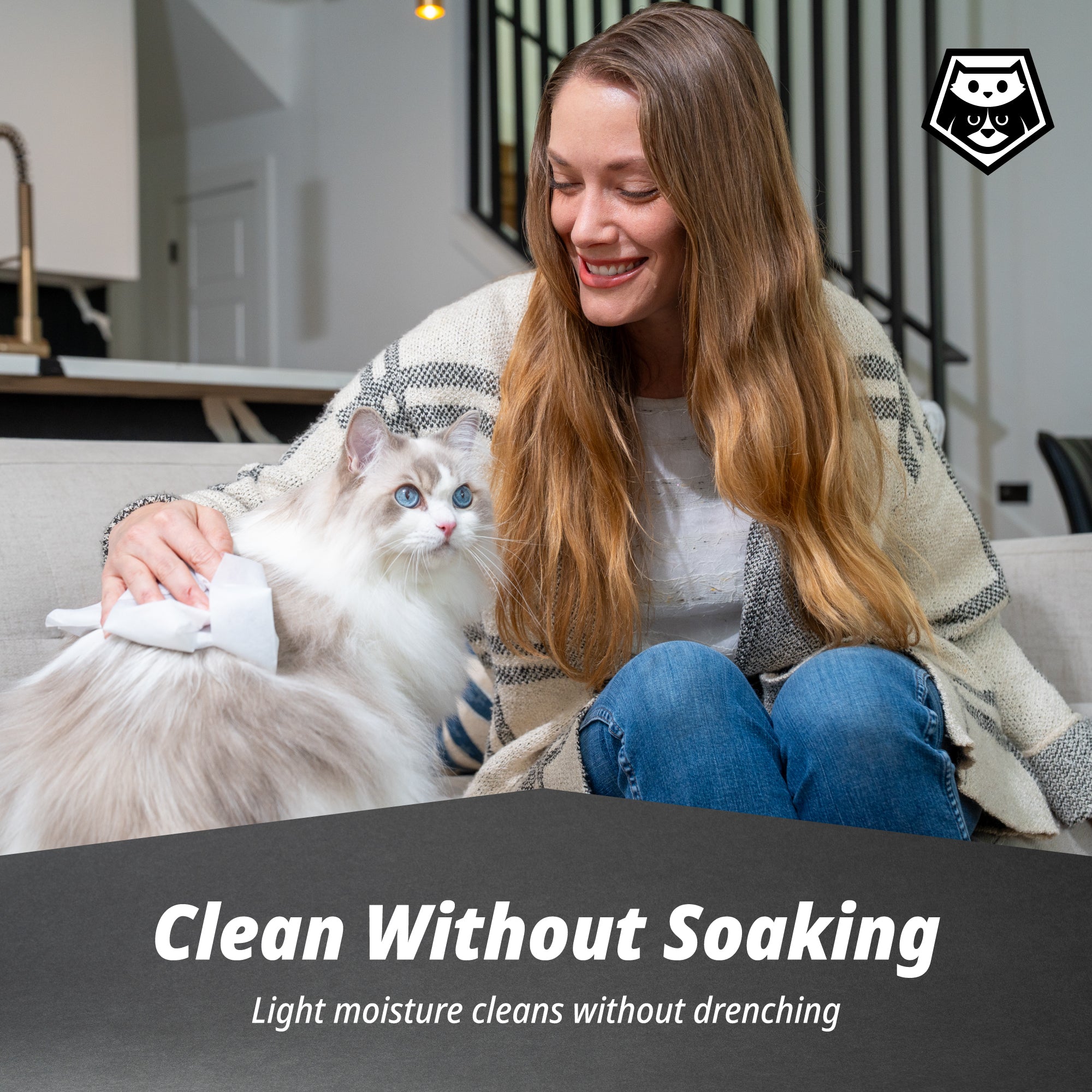 Catnip Infused Pawer Cat Wipes - PawerLab