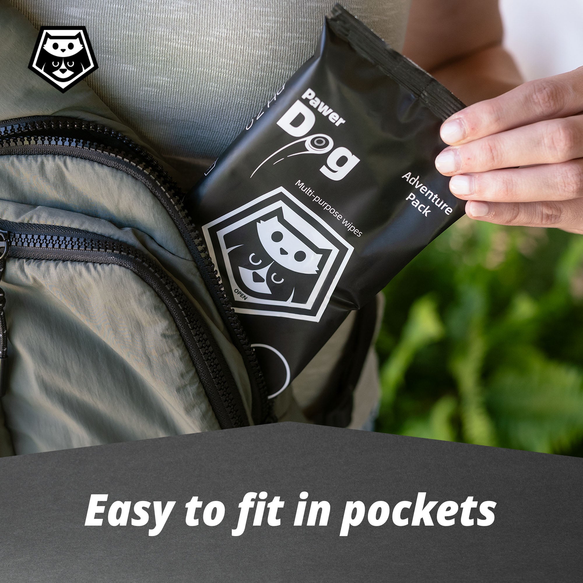 Pawer Dog Wipes Adventure Pack 20 pcs - PawerLab