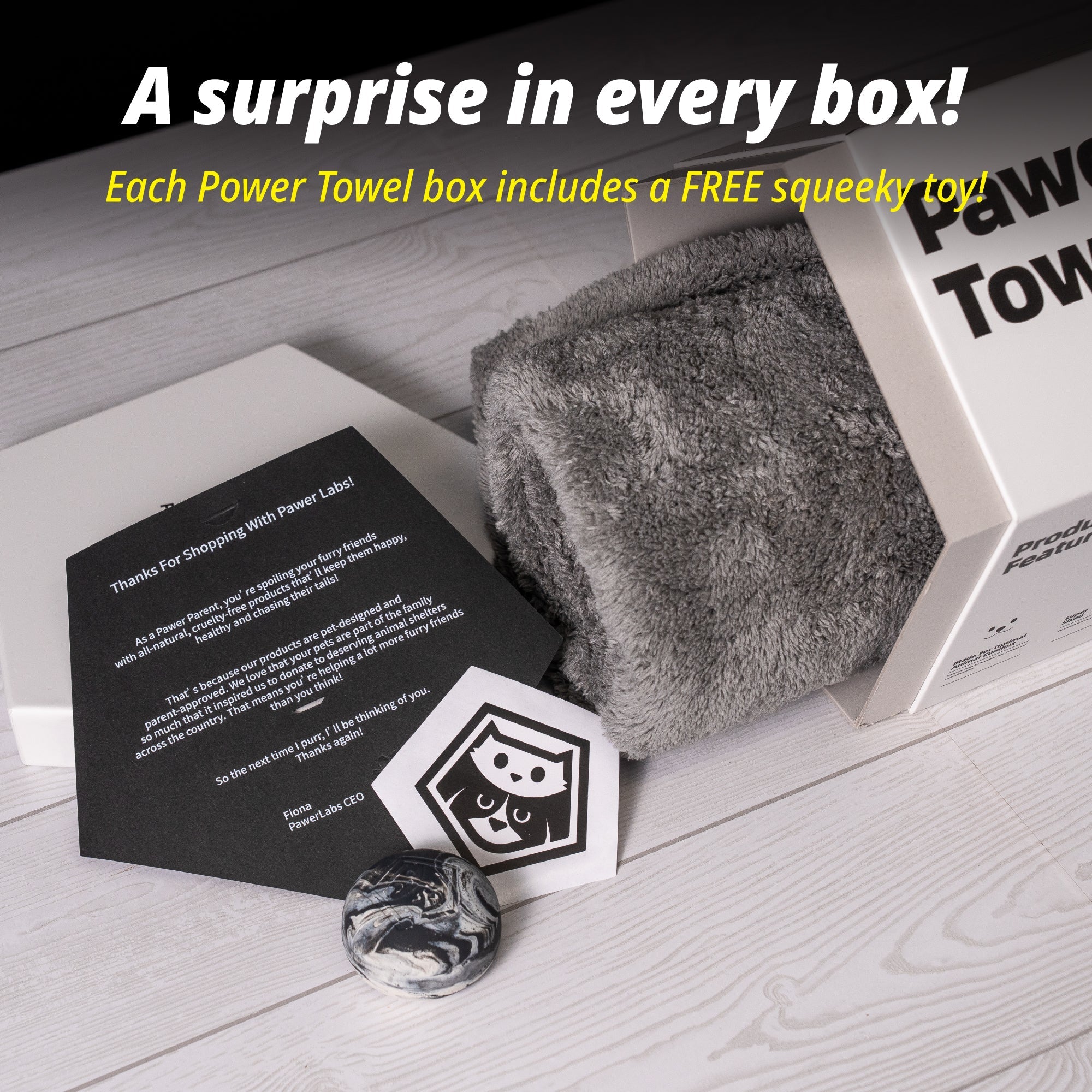 Pawer Towel 40x65 in - PawerLab